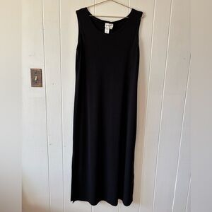 Coldwater Creek Black Maxi Dress Size Medium